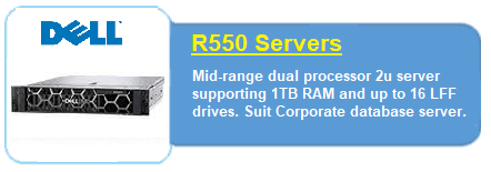 Dell R550 Servers